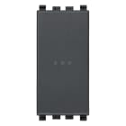 VIMAR - INTERRUTTORE 1P 16AX ASSIALE GRIGIO