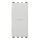 VIMAR - Deviatore Assiale Next 1P 16Ax 250V~ Illuminabile, Tasto Sostituibile, Max 200W Per Lampade Con Alimentatore Integrato