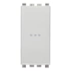 VIMAR - Invertitore 1P 16Ax Assiale Next - 250 V~ Illuminabile, Tasto Sostituibile, Max 200 W Per Lampade Con Alimentatore Integrato