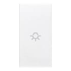 VIMAR - TASTO 1M SIMBOLO LUCE ASSIALE BIANCO
