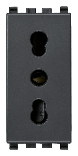 VIMAR - PRESA 2P+T 16A P17/11 GRIGIO