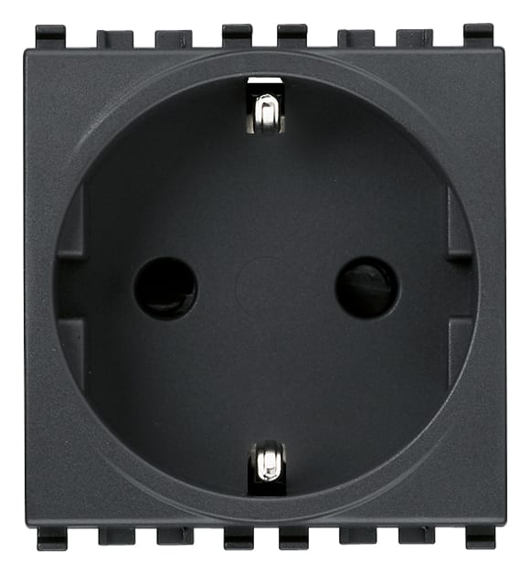 VIMAR - PRESA SICURY 2P+T 16A TEDESCO GRIGIO