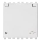 VIMAR - PRESA SICURY 2P+T 16A FR + COPER. BIANCO