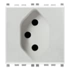 VIMAR - Presa Sicury 2P+T 10A Svizzero 13 Next - Standard Tipo 13, 2 Moduli