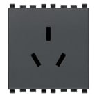 VIMAR - PRESA SICURY 2P+T 16A CINESE GRIGIO