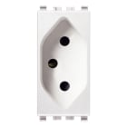 VIMAR - PRESA SICURY 2P+T 10A BRASILIANO BIANCO