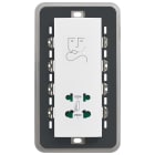 VIMAR - PRESA PER RASOIO VERTICALE 230V BIANCO