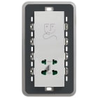 VIMAR - PRESA PER RASOIO VERTICALE 230V NEXT