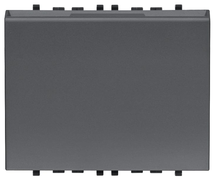 VIMAR - Interruttore Verticale Grigio 2M con Relè 4A 250V Illuminato e Timer di Spegnimento