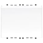 VIMAR - Tasca NFC/RFID IoT bianco, lettore smart card per installazione interna, Bluetooth 5.0, 1 uscita relè, LED regolabile, 100-240 V, 2 moduli.