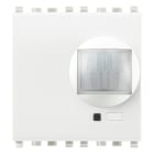VIMAR - Rivelatore Bianco By-Alarm Plus a Doppia Tecnologia - Funzione Antimascheramento, Installazione Interno - 2 Moduli