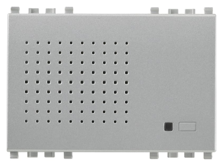 VIMAR - Sirena Da Interno Next - 2 Suonerie Selezionabili, Volume Beep, Led Rosso, 3 Moduli