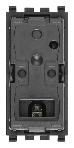 VIMAR - Meccanismo deviatore IoT VIEW Wireless con relè 100-240V, controllo remoto, Bluetooth 5.0, Zigbee 3.0, LED RGB, tasti intercambiabili.