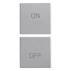 VIMAR - DUE MEZZI TASTI 1M SIMBOLI ON/OFF NEXT