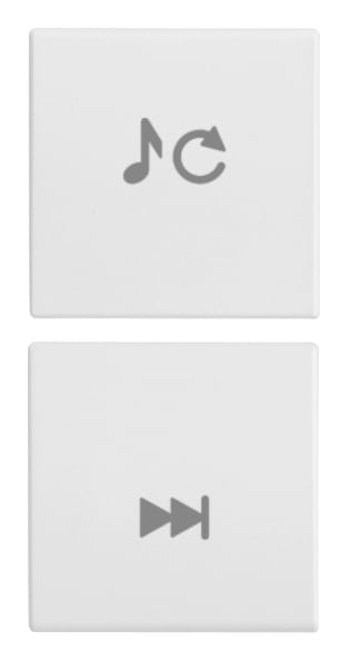 VIMAR - DUE MEZZI TASTI 1M SORG./TRACCIA BIANCO