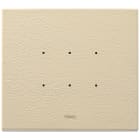 VIMAR - PLACCA 3M CREMA