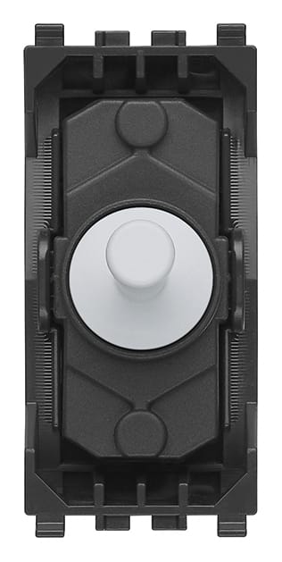 VIMAR - Pulsante Commutatore 2P 10A Vintage Bianco con Posizione Off Centrale