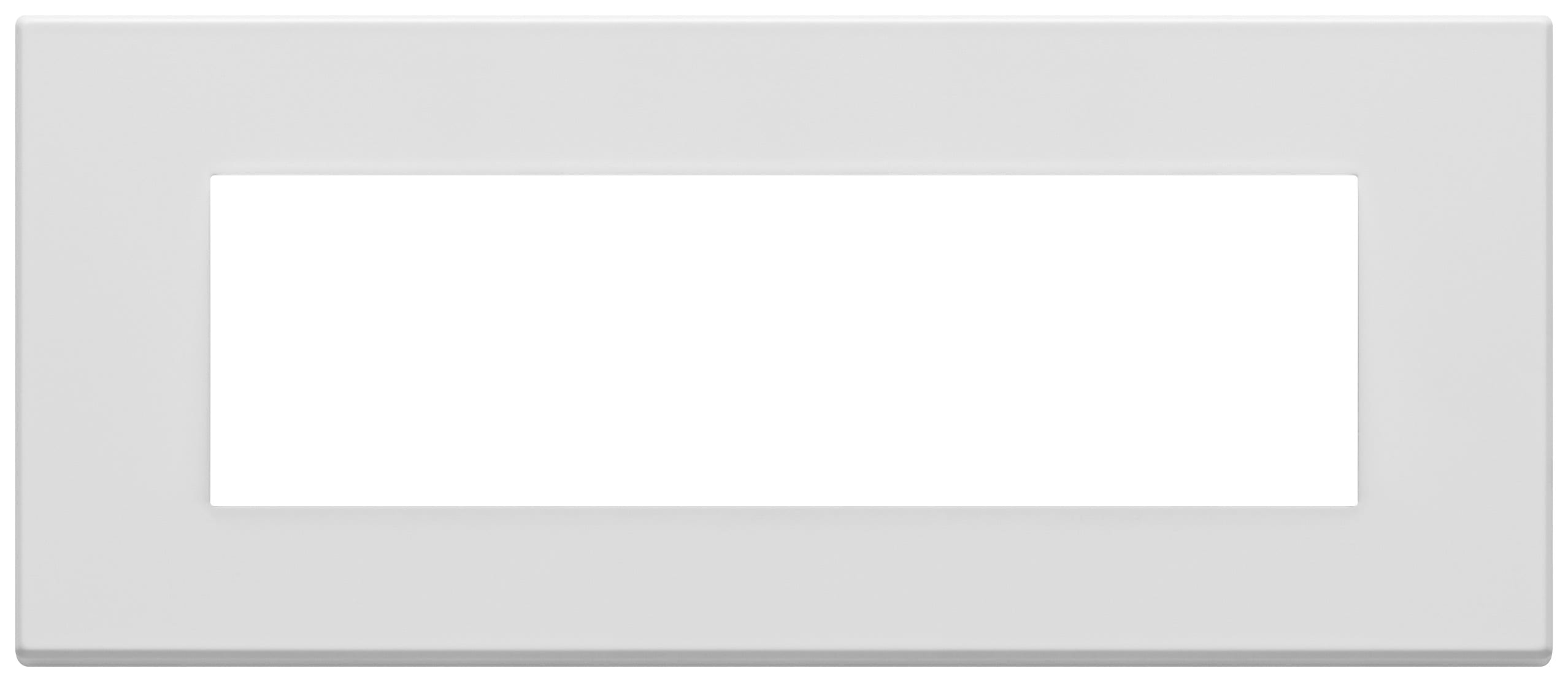 VIMAR - PLACCA 7M BIANCO MATT