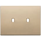 VIMAR - PLACCA 3MX2 VINTAGE ORO SATINATO