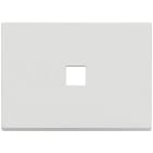 VIMAR - PLACCA 3MX1 FLAT BIANCO MATT