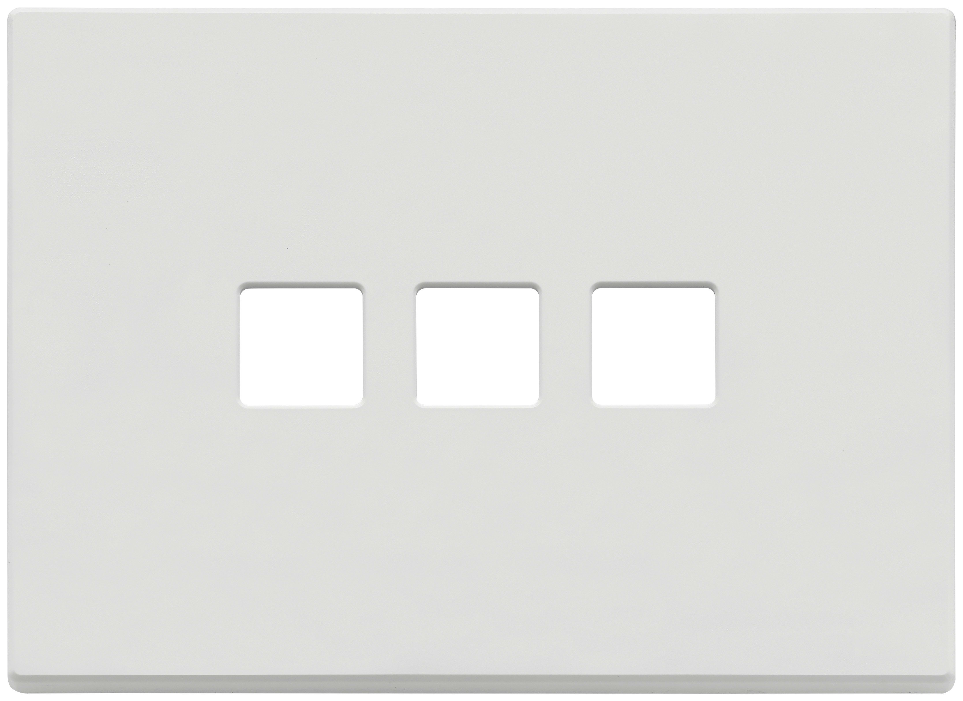 VIMAR - PLACCA 3MX3 FLAT BIANCO MATT
