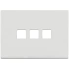 VIMAR - PLACCA 3MX3 FLAT BIANCO MATT