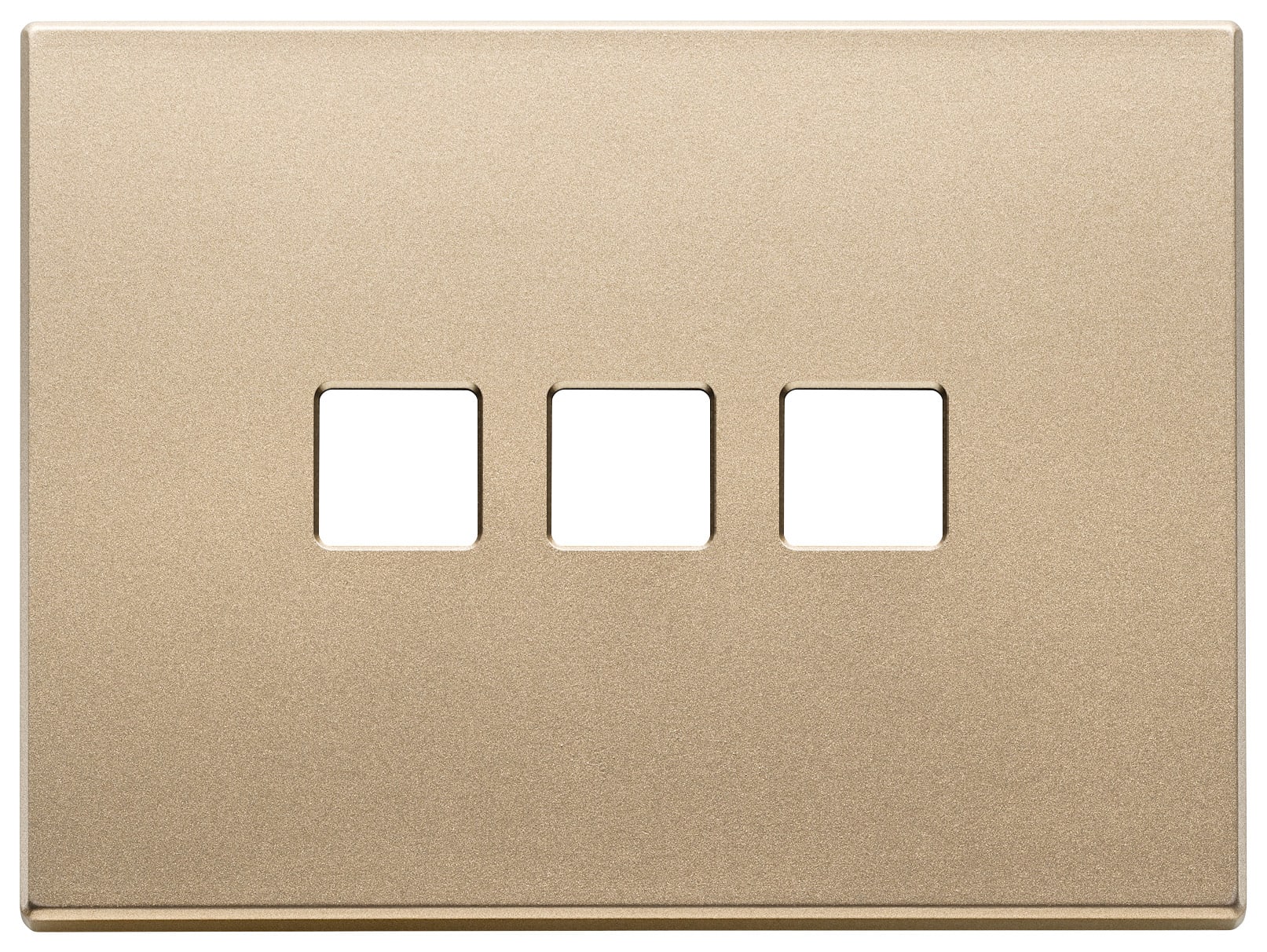 VIMAR - PLACCA 3MX3 FLAT ORO SATINATO