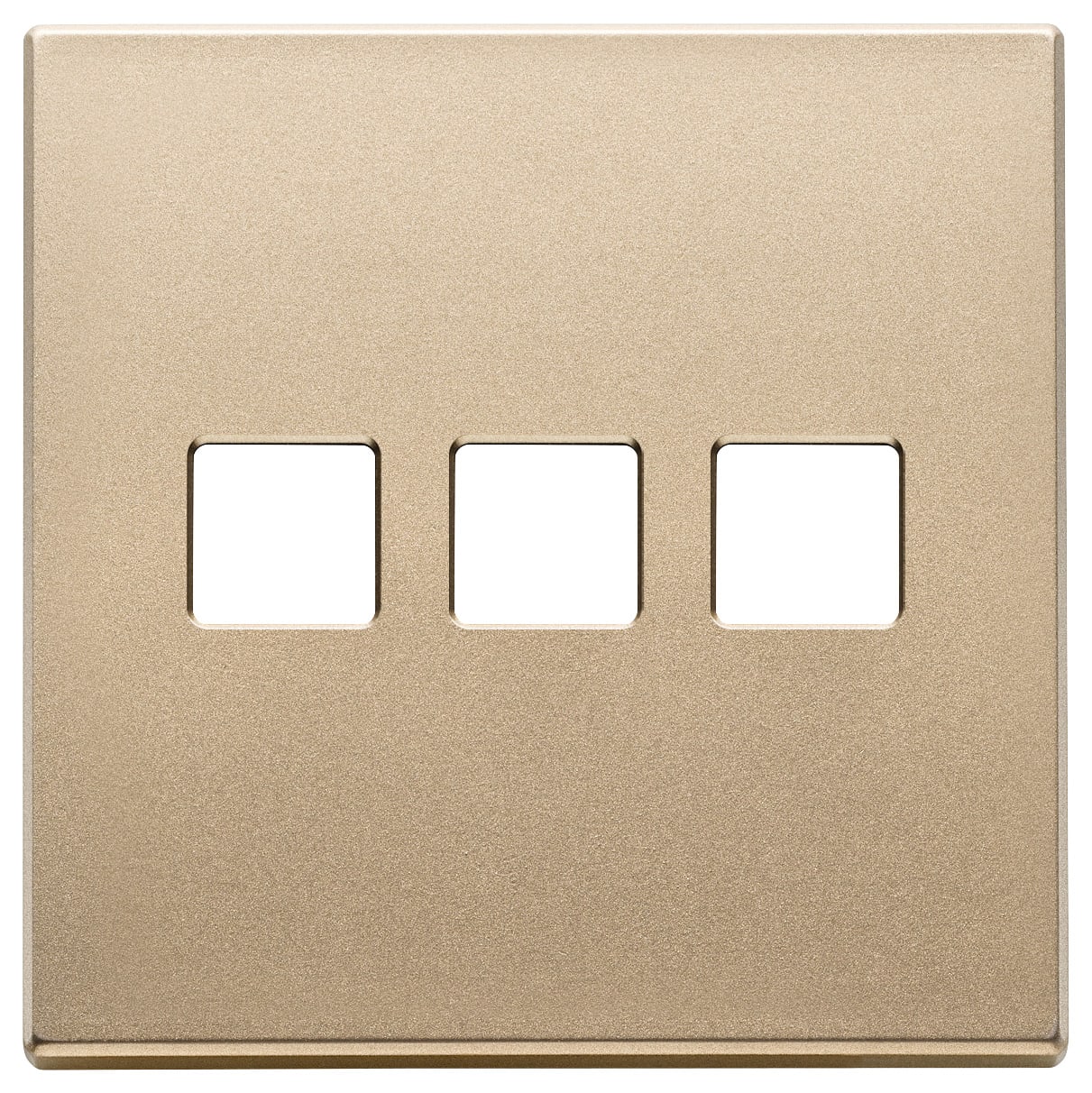 VIMAR - PLACCA 3MX3 BS FLAT ORO SATINATO
