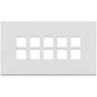 VIMAR - PLACCA 5MX10 BS FLAT BIANCO MATT