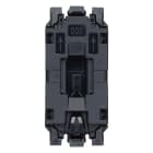 VIMAR - Meccanismo Deviatore 1P 10Ax Illuminabile 250 V~ Da Completare Con Tasto 1 Modulo 100 W Per Lampade Con Alimentatore Integrato