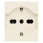 VIMAR - Presa Universale 2P+T 16A Sicury Standard Italiano P40 - Canapa 2 Moduli