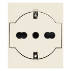 VIMAR - Presa Universale 2P+T P40 Standard Italiano 16A 250V~ A Filo Canapa Sicury 2 Moduli