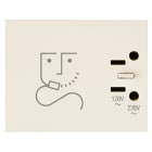 VIMAR - PRESA PER RASOIO 230V CANAPA