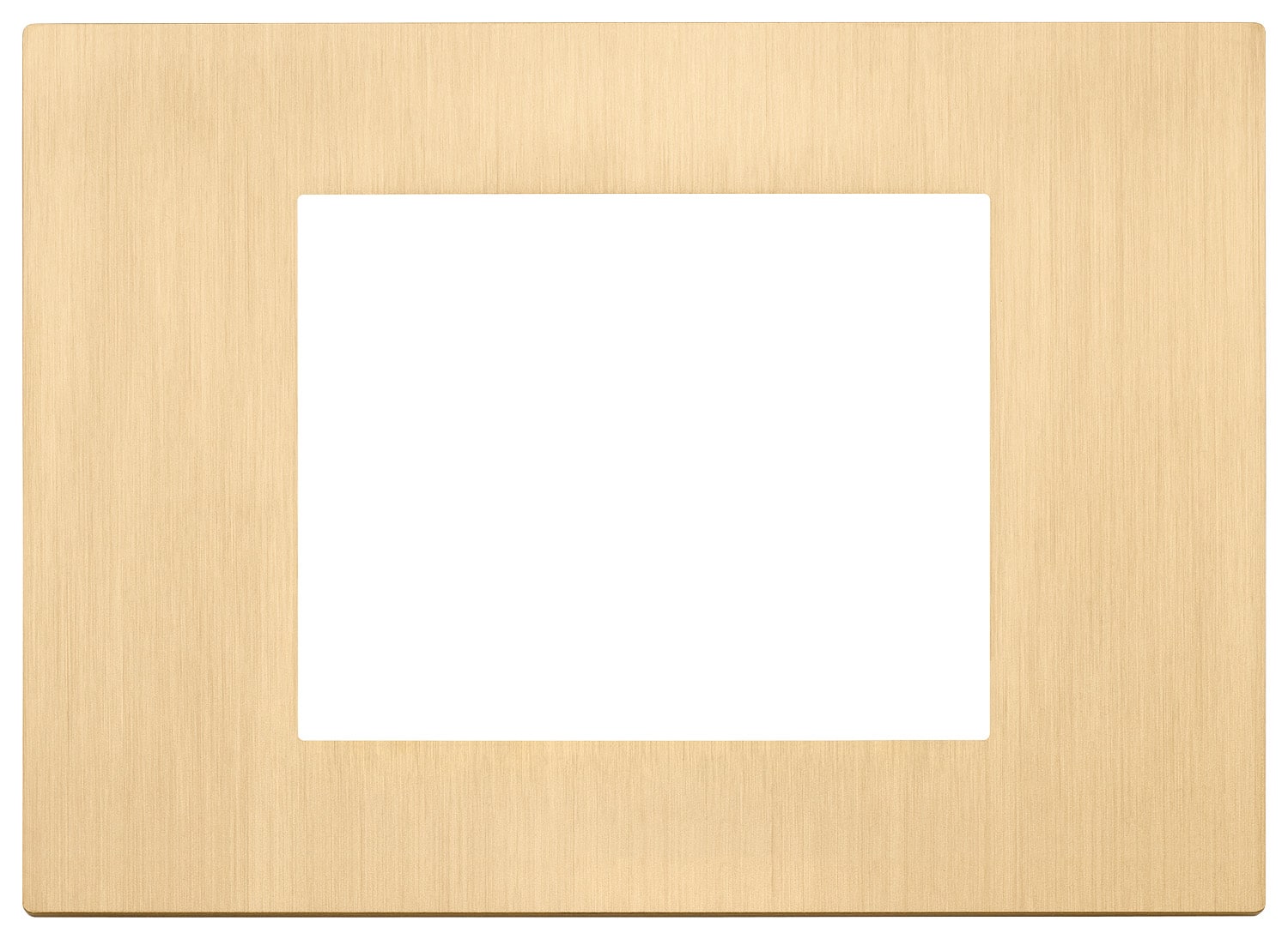 VIMAR - PLACCA 3M ORO SPAZZOLATO 30653.70