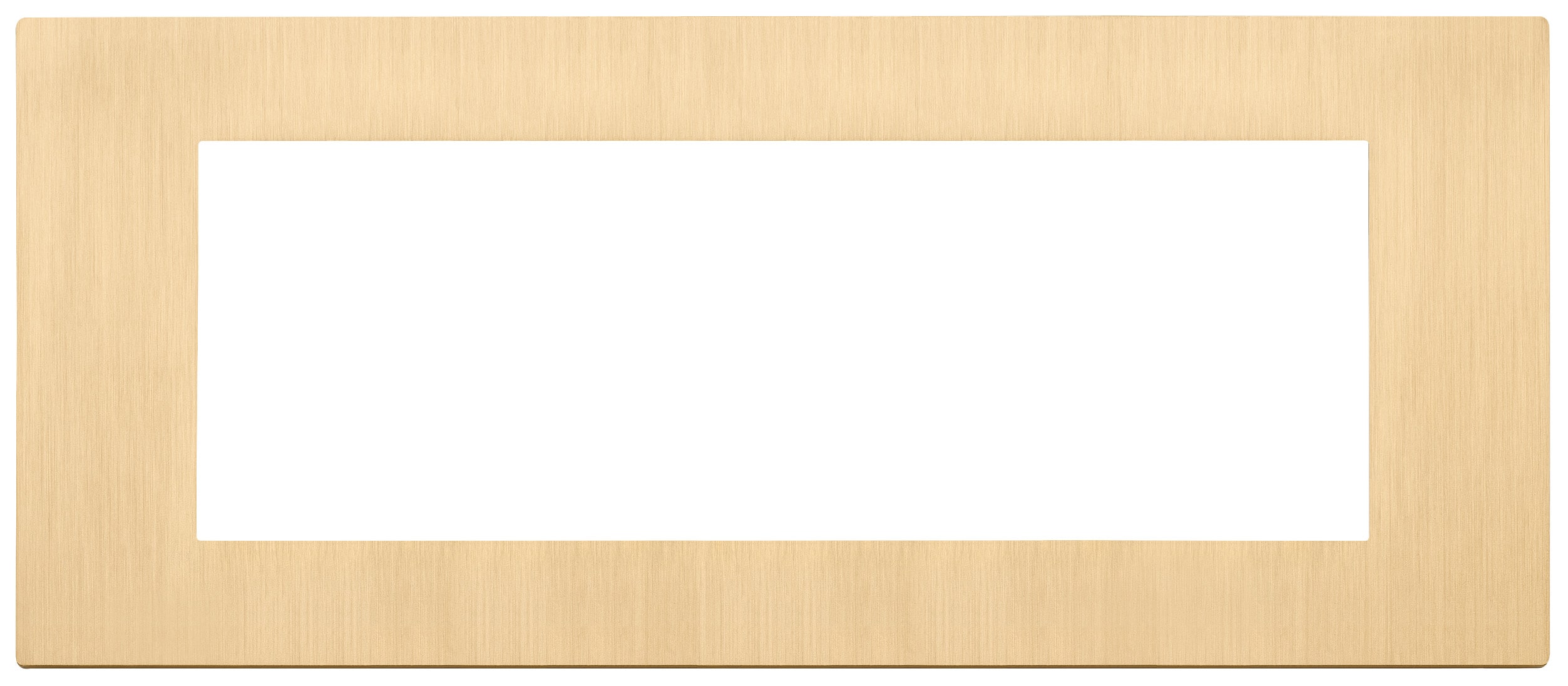 VIMAR - PLACCA 7M ORO SPAZZOLATO