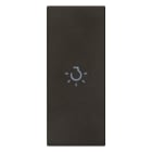 VIMAR - TASTO 1M ASSIALE SIMBOLO LUCE NERO