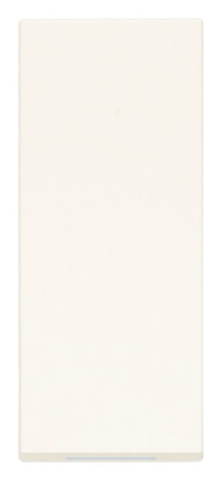 VIMAR - Tasto 1M con Fascio Luce Verticale Bianco Intercambiabile Modulo Allineato