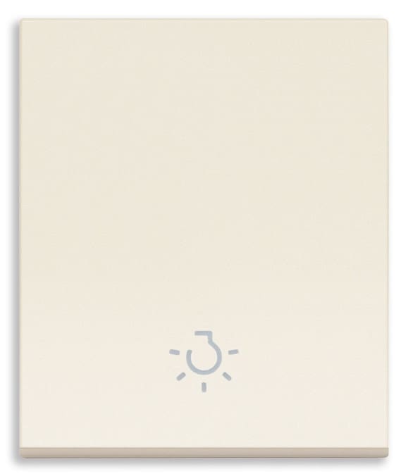 VIMAR - TASTO 2M ALLINEATO SIMBOLO LUCE CANAPA