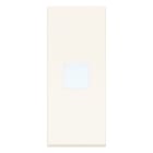 VIMAR - TASTO 1M ALLINEATO CON DIFFUSORE BIANCO