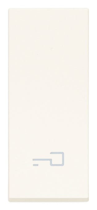 VIMAR - Tasto Allineato Simbolo Chiave Bianco Intercambiabile Modulo Illuminabile