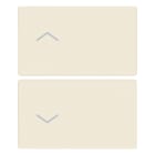 VIMAR - DUE MEZZI TASTI 2M SIMBOLI FRECCE CANAPA