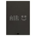 VIMAR - Multisensore XT By-me 2M nero, apparecchio di comando per domotica By-me Plus, termostato, umidostato, funzione VOC, LED personalizzabile.