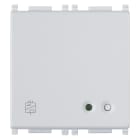 VIMAR - Interfaccia Comandi Tradizionali Silver - Ricambio 230 V~ O 12-24 V A.C./D.C., 2 Moduli