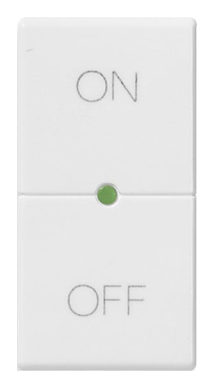 VIMAR - TASTO 1M SIMBOLI ON E OFF BIANCO