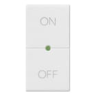 VIMAR - TASTO 1M SIMBOLI ON E OFF BIANCO