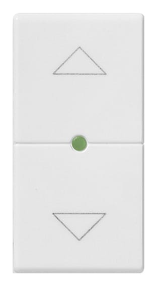 VIMAR - TASTO 1M SIMBOLO FRECCE BIANCO