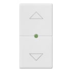 VIMAR - TASTO 1M SIMBOLO FRECCE BIANCO