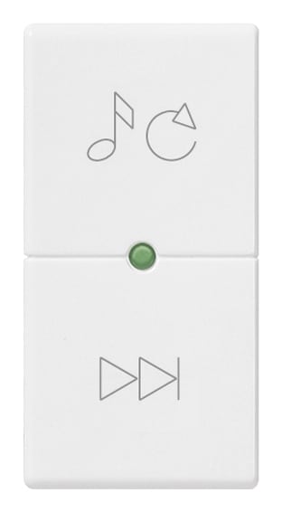 VIMAR - TASTO 1M CAMBIO SORGENTE/TRACCIA BIANCO