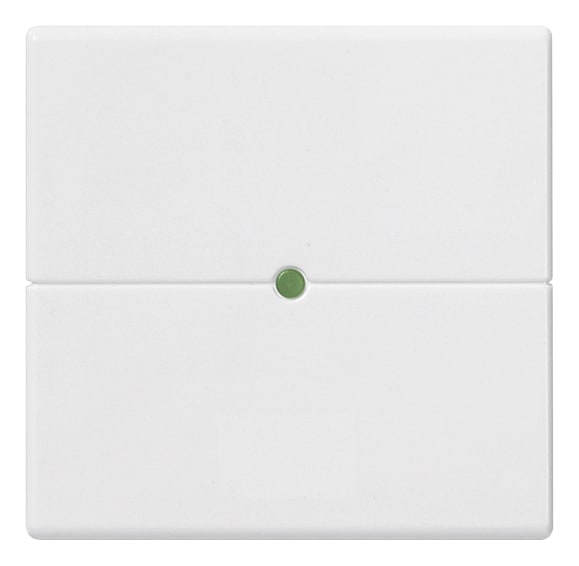 VIMAR - Tasto Interruttore Neutro Basculante Bianco 2 Moduli