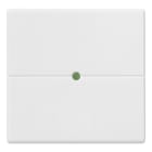 VIMAR - Tasto Interruttore Neutro Basculante Bianco 2 Moduli